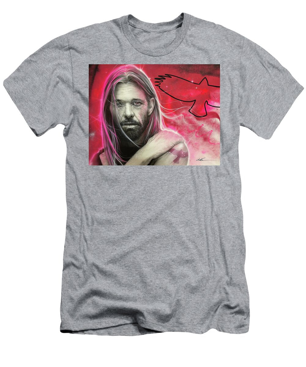 In Memory of Taylor Original Painting of Taylor Hawkins Christian Chapman Art T-Shirt