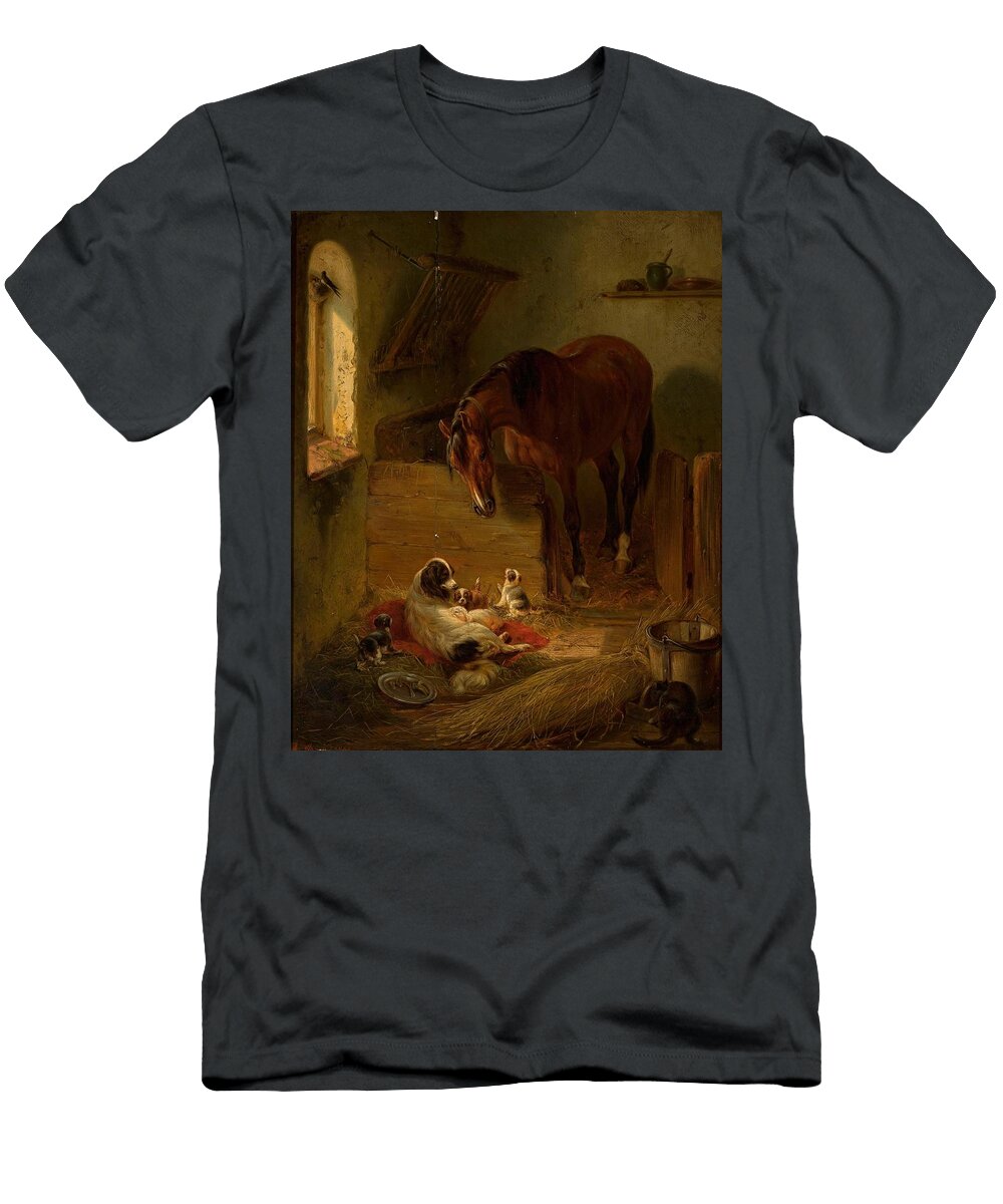 In the Barn Art Benno Raffael Adam German T-Shirt