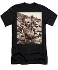 In the British Trenches At Salonika a Sergeant Using His Periscope 21st June 1916 English Photographer T-Shirt