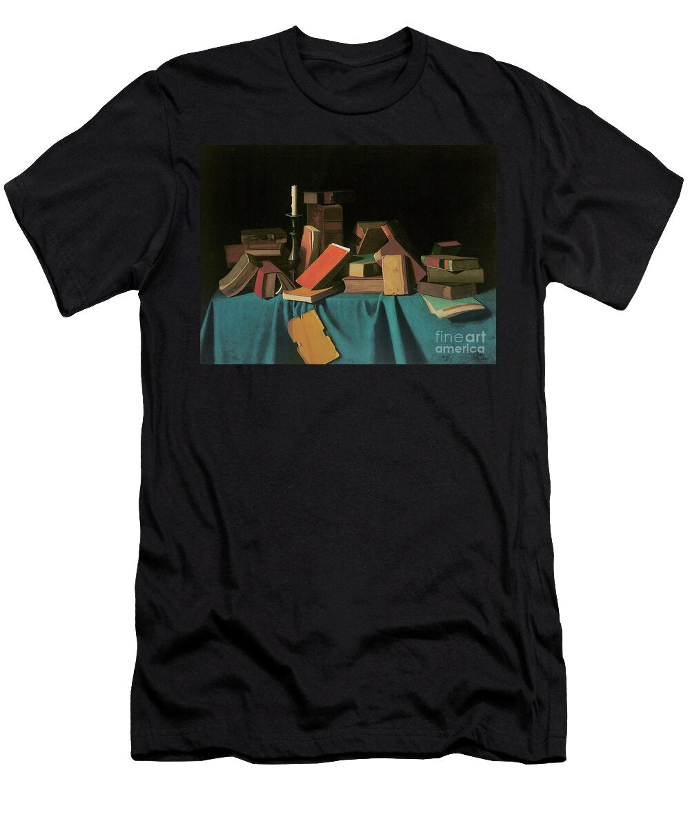 In the Library 1894 1900 John Frederick Peto T-Shirt