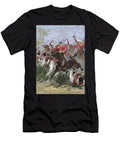 India Sepoy Rebellion 1857 Charging the British Cavalry in Lucknow 1857 Drawing Coloured Unknown Artist T-Shirt