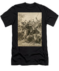 India Sepoy Rebellion 1857 Charging the British Cavalry in Lucknow 1857 Drawing Unknown Artist T-Shirt