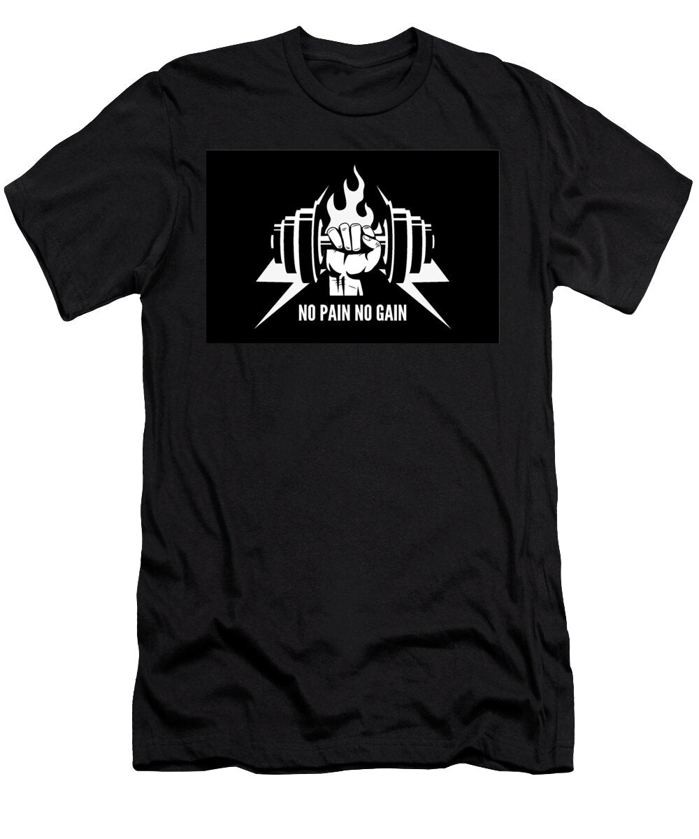 Inephos No Pain No Gain Gym Deandre Foss T-Shirt
