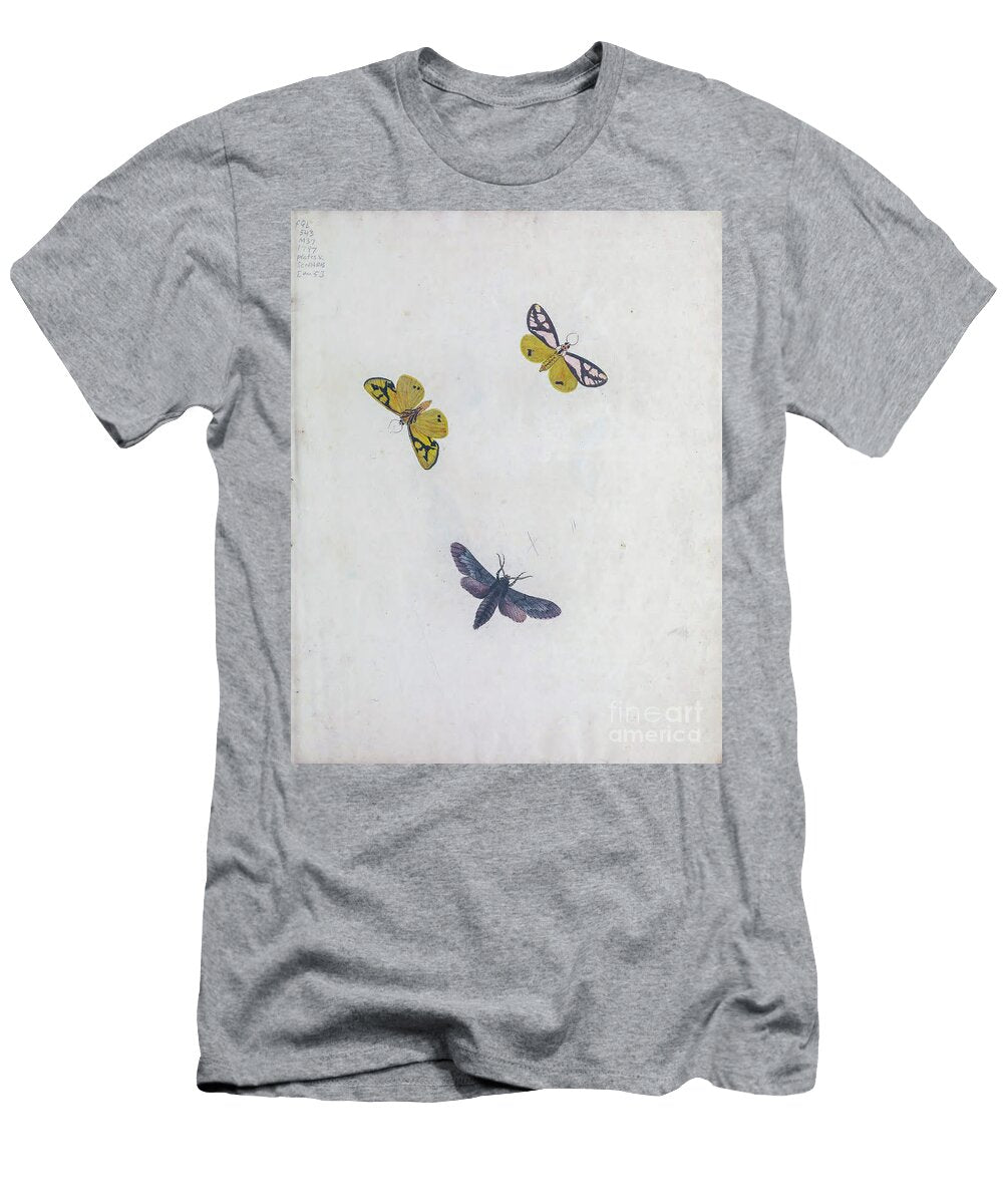 Insects Moths and Butterflies 1797 R5 Historic Illustrations T-Shirt