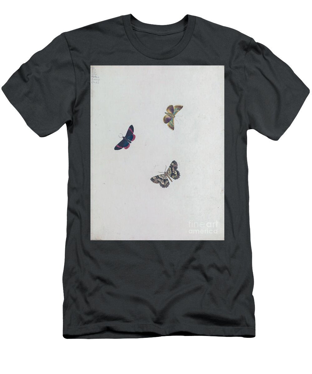 Insects Moths and Butterflies 1797 R7 Historic Illustrations T-Shirt