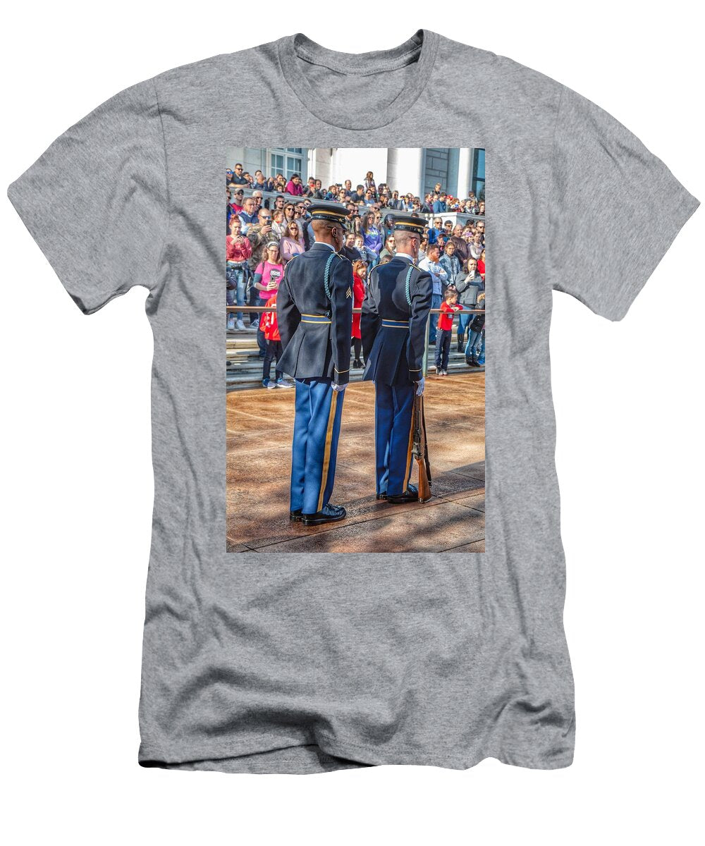 Inspection in Back of the Sentry William E Rogers T-Shirt