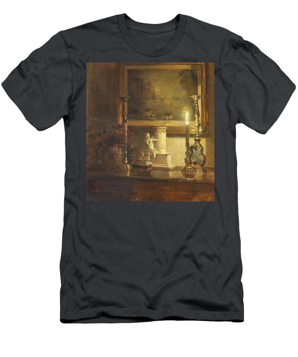 Interior Fra Kunstnerens Hjem Carl Holsoe Danish T-Shirt