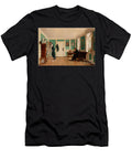 Interior From Amaliegade Captain Carl Ludvig Bendz Standing and Dr Jacob Christian Bendz Seated 1829 Wilhelm Ferdinand Bendz T-Shirt