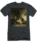 Interior of an Inn with Figures in Seventeenthcentury Costume Art Ferdinand De Braekeleer Belgian T-Shirt