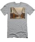 Interior of Trinity College Library Augustus Charles Pugin T-Shirt