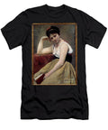 Interrupted Reading 1870 Oil on Canvas Jean Baptiste Camille Corot T-Shirt