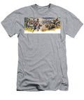 Into Them Greys the Charge of the Union Cavalry Brigade At the Battle of Waterloo Derek Charles Eyles T-Shirt