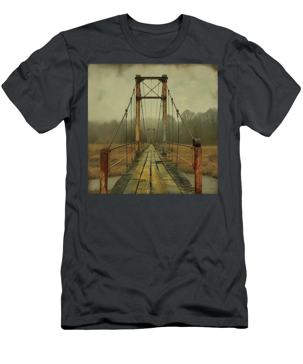 Iron and Wood Footbridge Day 435 Yo Pedro T-Shirt