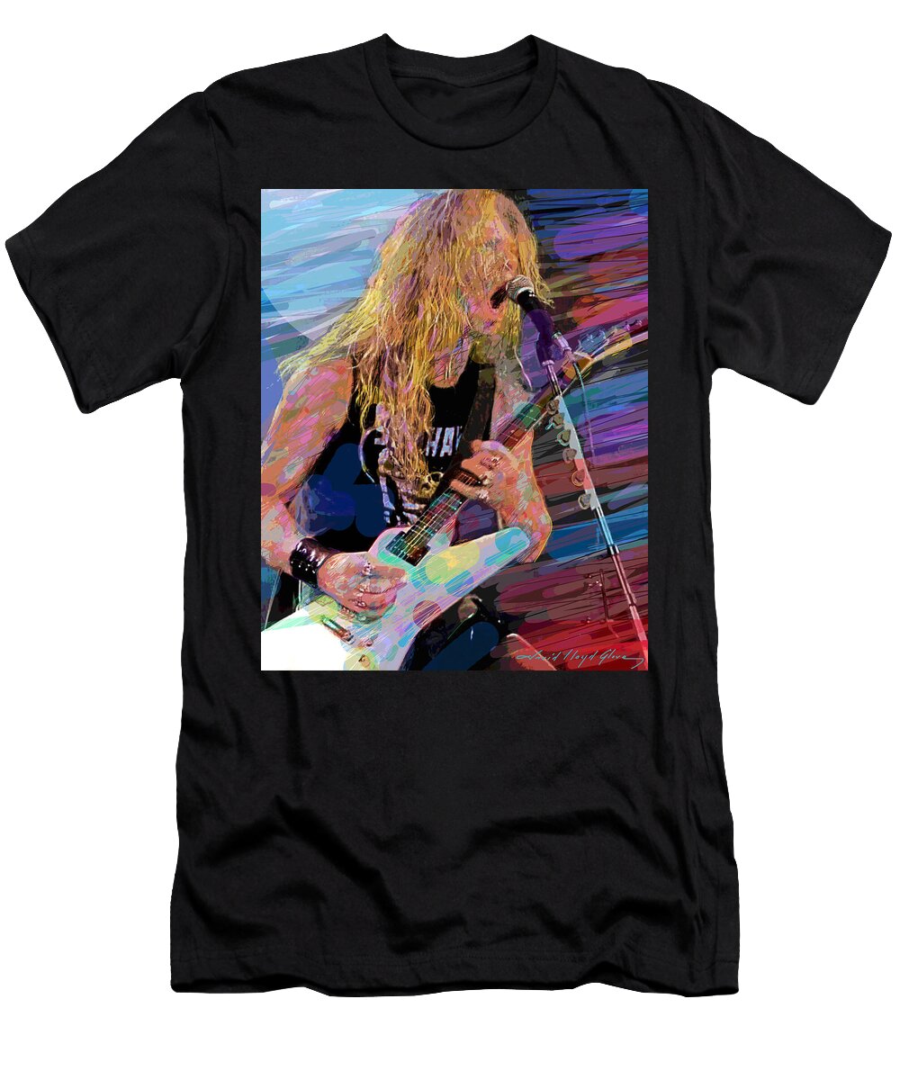 James Hetfield Metallica David Lloyd Glover T-Shirt