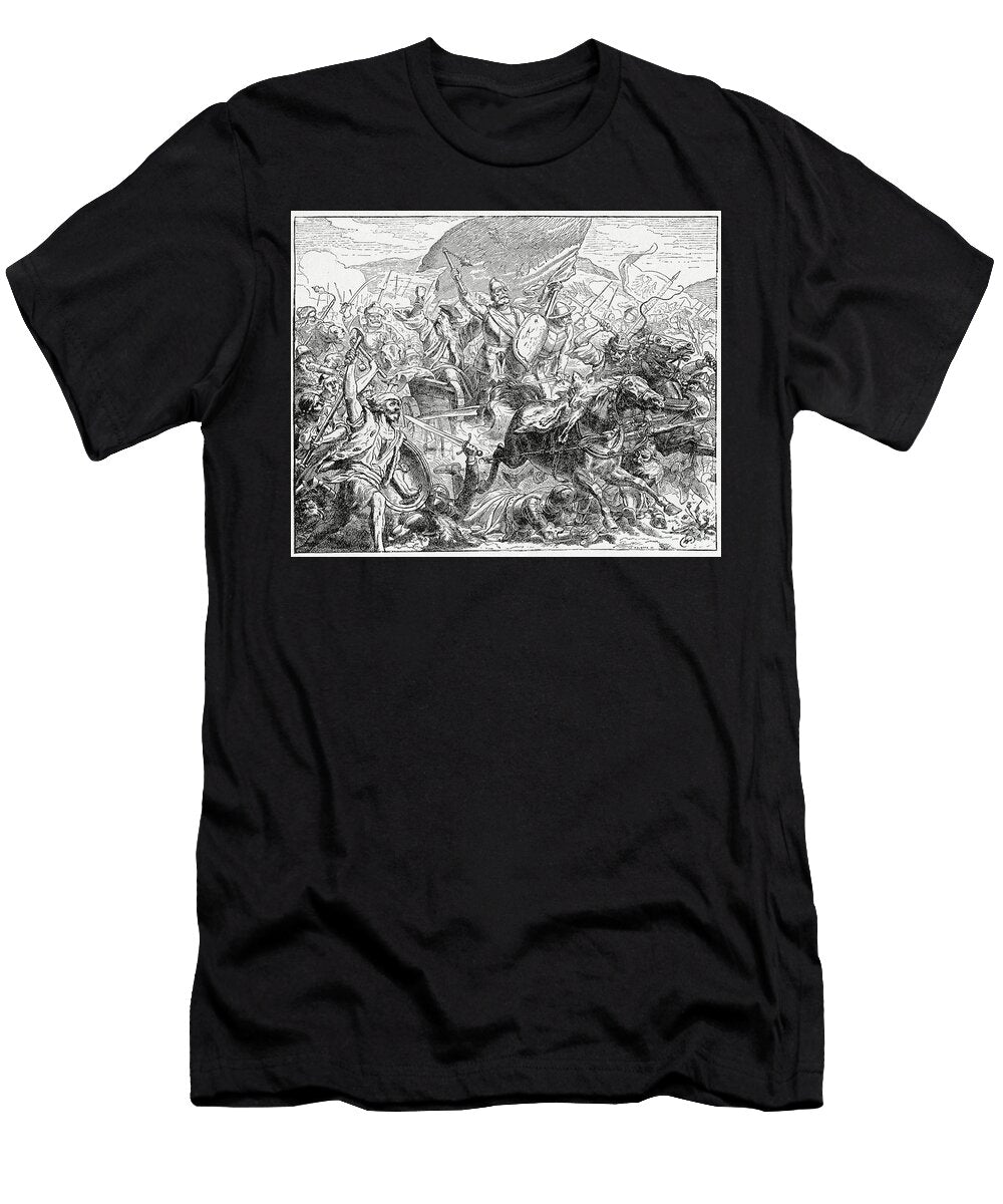 Jan Zizka on the Winning Side At the Battle of Grunwald English School T-Shirt