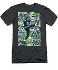 Jason Myers Seattle Seahawks Graffiti Art Graffiti Poster Football Player NFL Sampadart Gallery T-Shirt