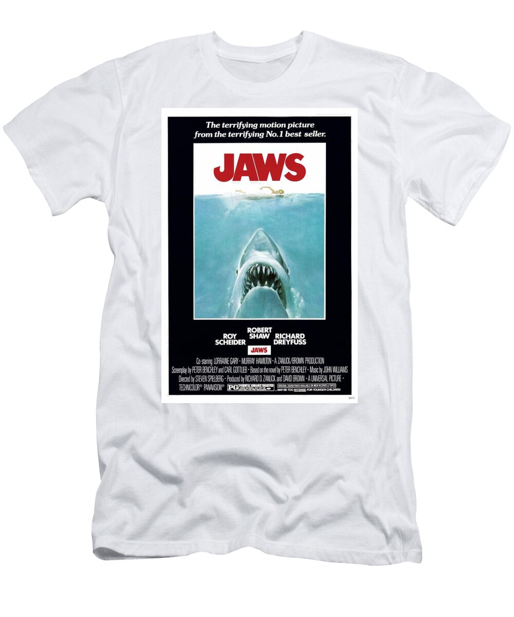 Jaws Movie Poster Esoterica Art Agency T-Shirt