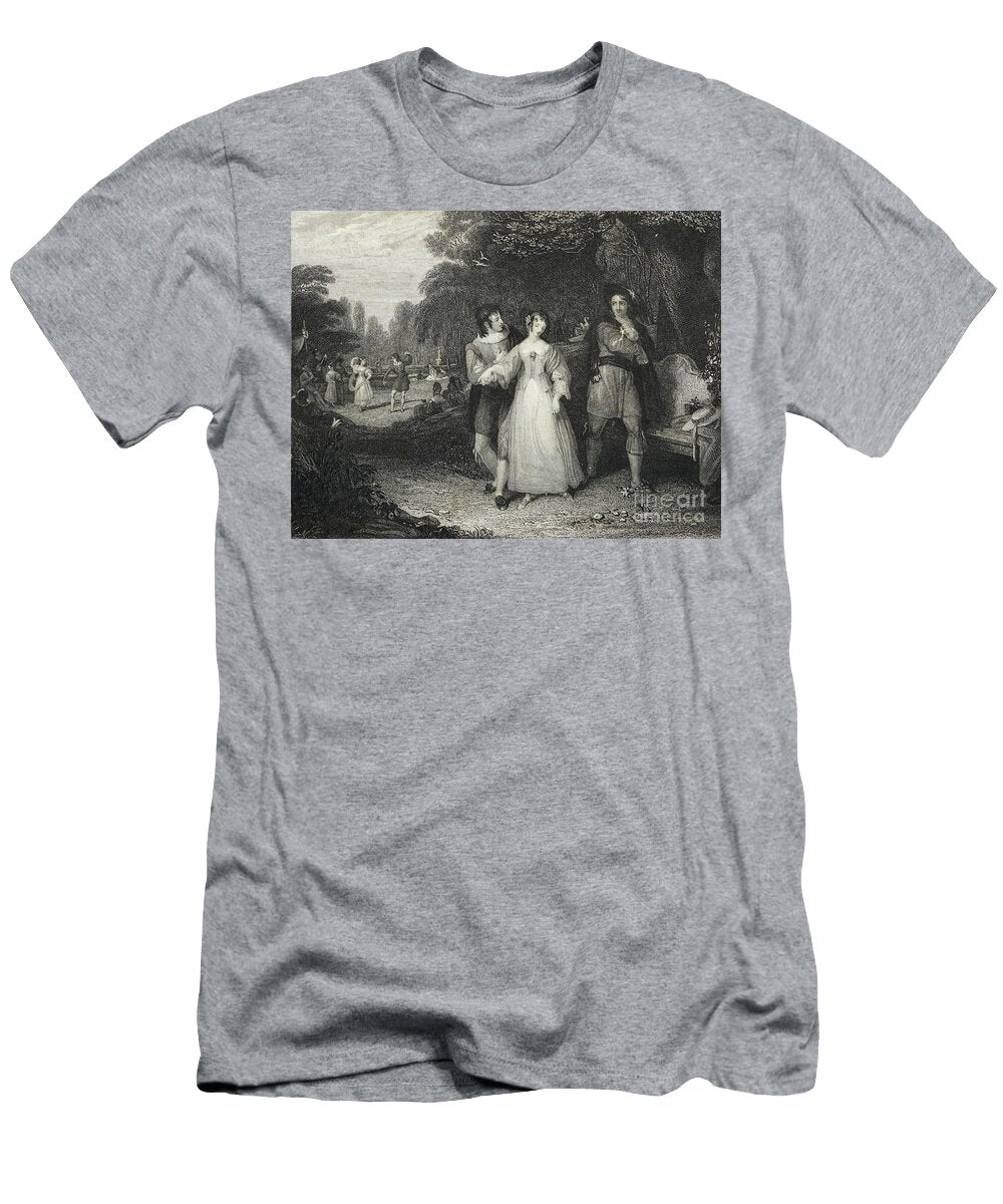 Jealousy the Keepsake 1829 K1 Historic Illustrations T-Shirt