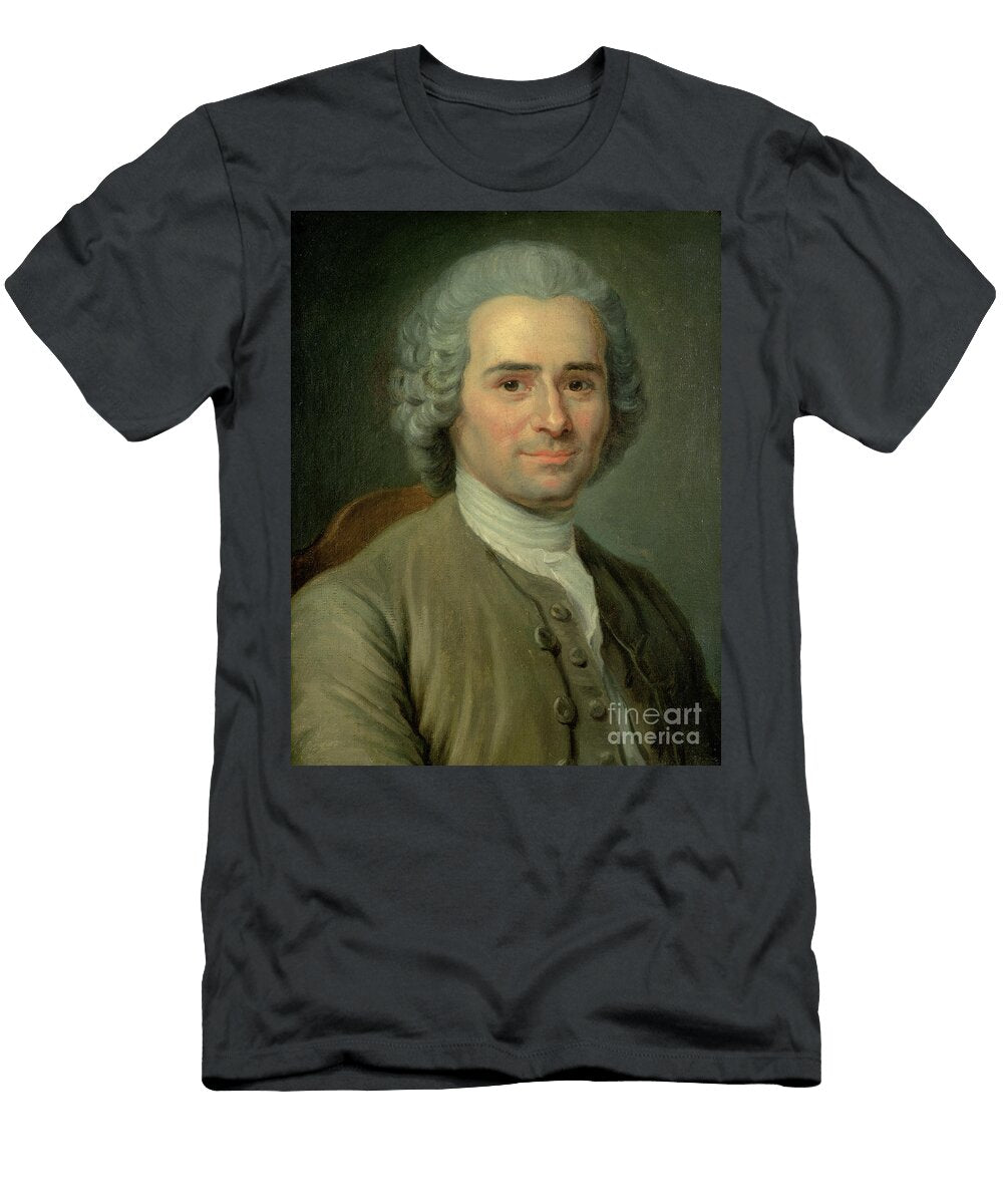 Jean Jacques Rousseau Maurice Quentin De LA Tour T-Shirt