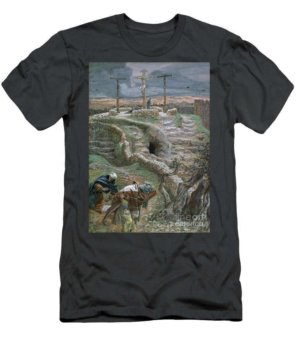 Jesus Alone on the Cross Tissot T-Shirt
