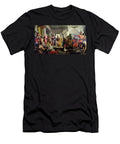 Jesus with the Doctors Oil on Panel Giovanni Antonio Fumiani T-Shirt
