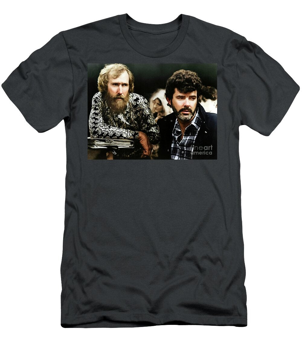 Jim Henson and George Lucas Legends Behind the Lens Retro Movie Posters T-Shirt