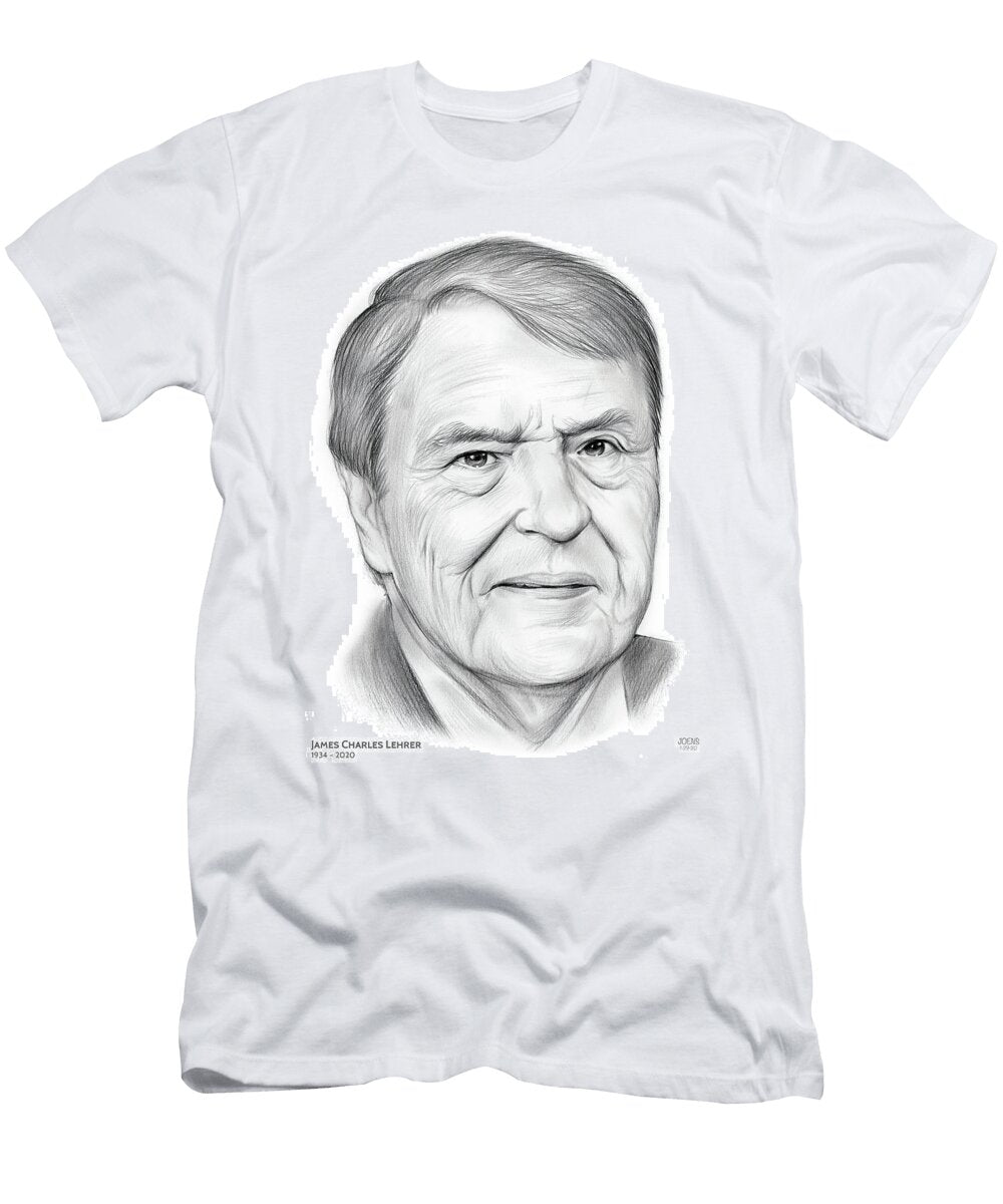 Jim Lehrer Greg Joens T-Shirt