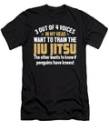 Jiu Jitsu Fighter Voices in My Head Dusan Vrdelja T-Shirt
