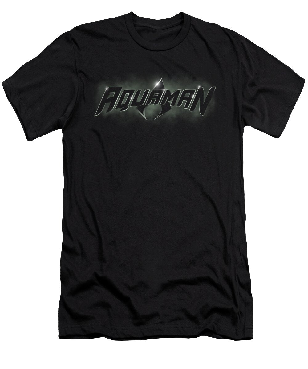 Jla Aquaman Title Brand a T-Shirt