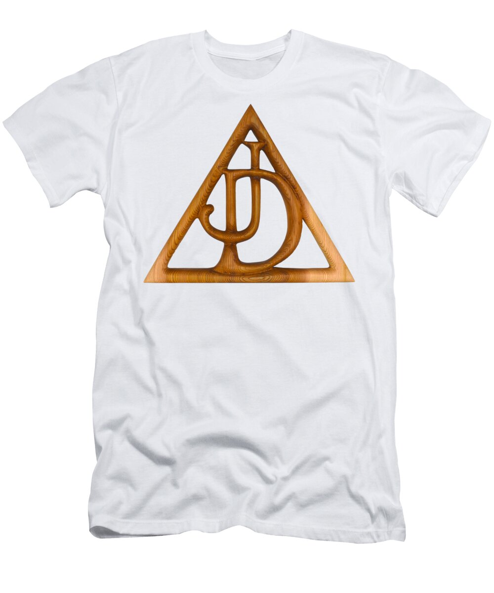 Jobs Daughters Symbol Wood Carving Katrina Hoffman T-Shirt