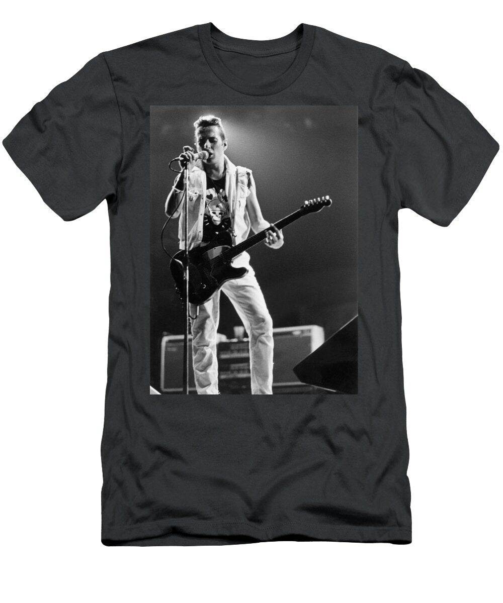 Joe Strummer At Clash Final Concert Stephen Farley T-Shirt