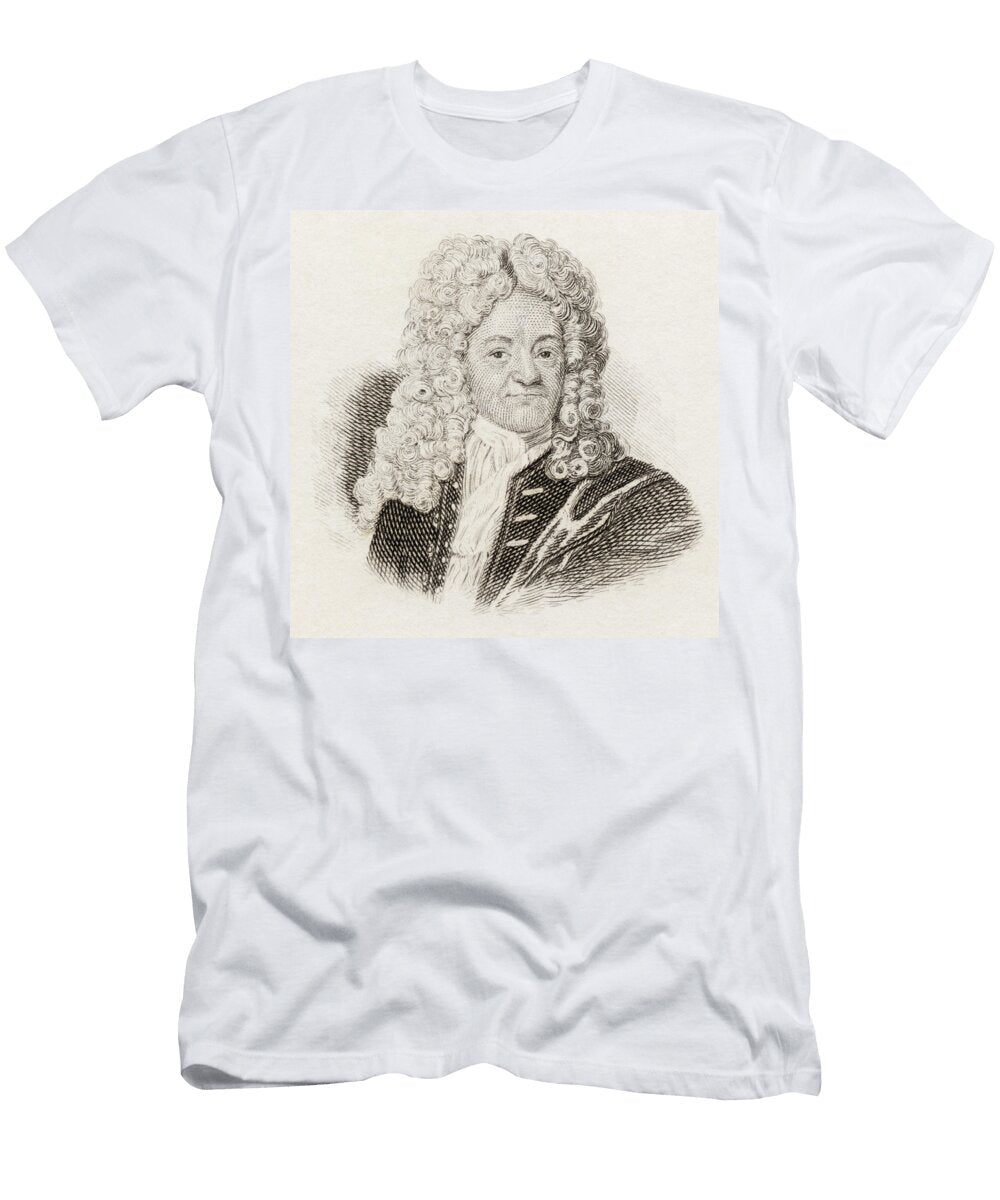 Johann Albert Fabricius 1668 to 1736 Ken Welsh T-Shirt