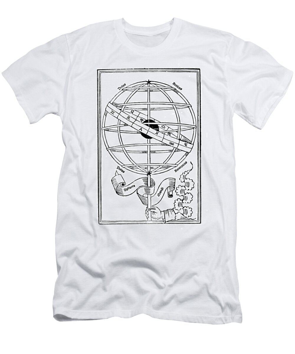Johannes De Sacrobosco De Sphaera Science Source T-Shirt