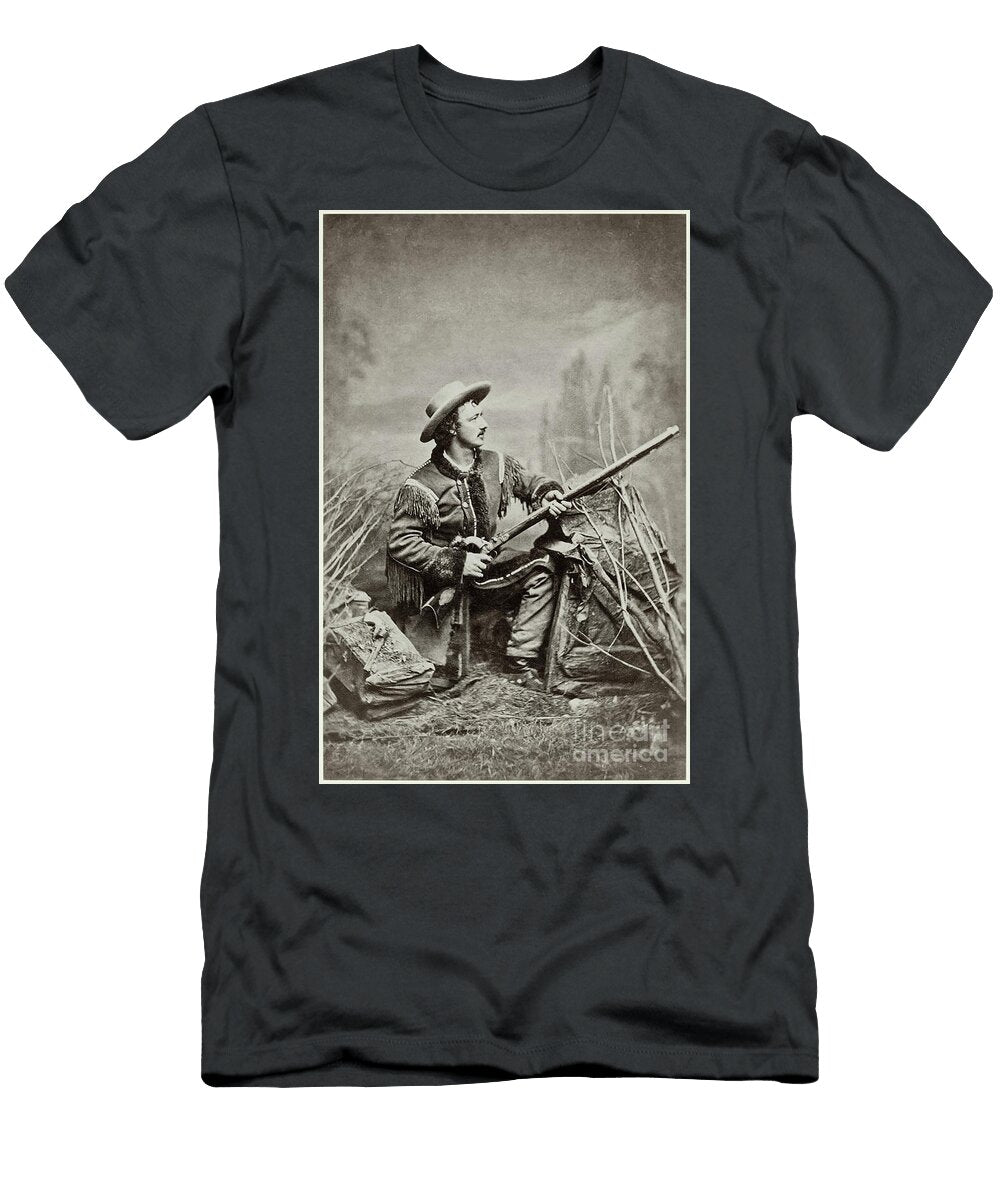John Baker Omohundro Better Known As Texas Jack a Cowboy and Frontier Scout for the the Confederate Army Unknown Photographer T-Shirt
