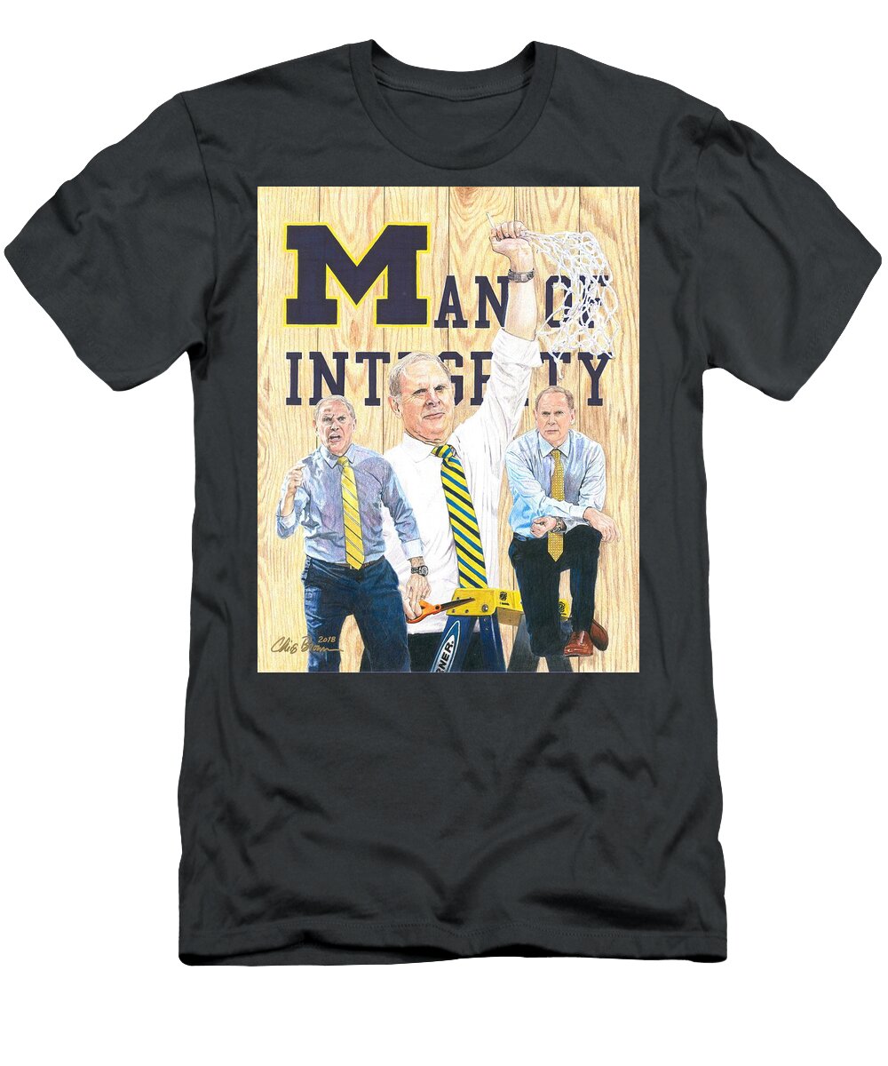 John Beilein Man of Integirty 2 Chris Brown T-Shirt