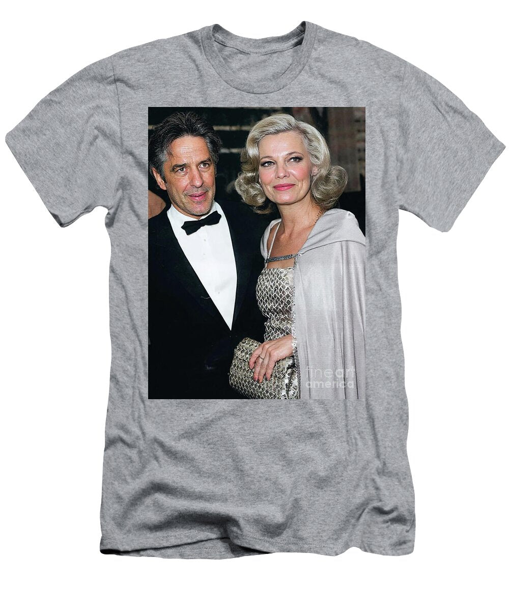 John Cassavetes and Gena Rowlands Color Photo Retro Movie Posters T-Shirt