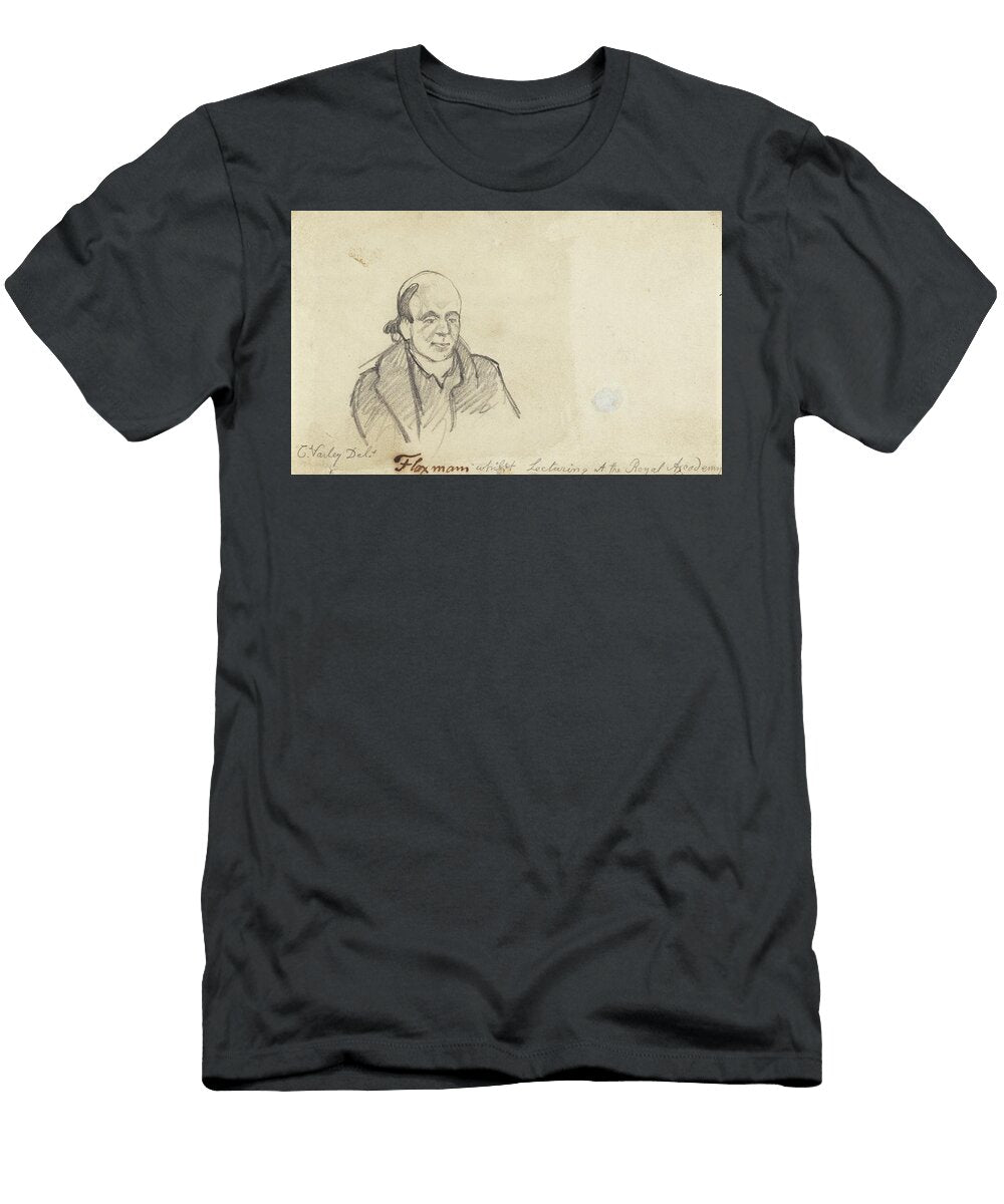 John Flaxman Whilst Lecturing At the Royal Academy After Cornelius Varley T-Shirt