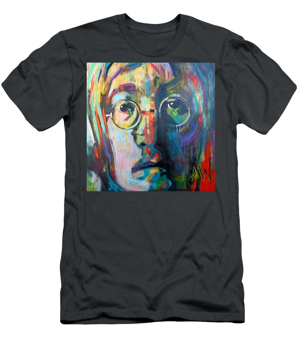John Lennon Angie Wright T-Shirt
