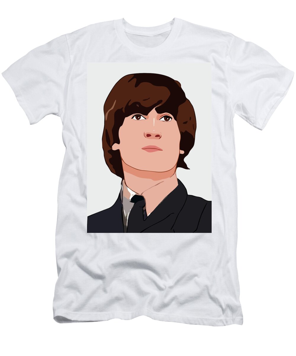 John Lennon Cartoon Portrait 3 Ahmad Nusyirwan T-Shirt