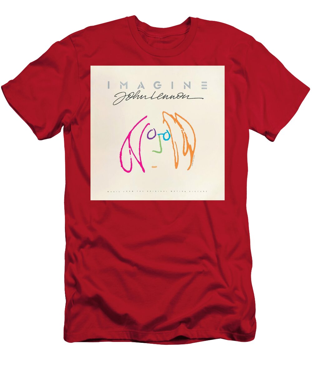 John Lennon Imagine Soundtrack Album Cover 1988 Robert Banach T-Shirt