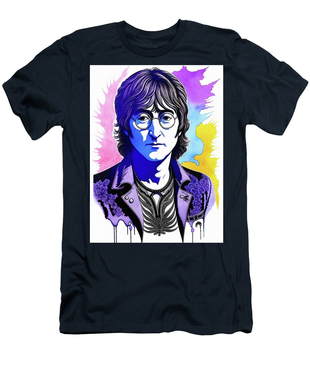 John Lennon Music Legend Sarah Kirk T-Shirt