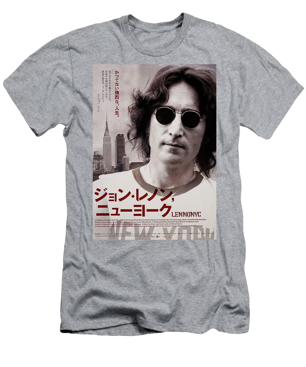 John Lennon Poster Japanese Concert Peter Nowell T-Shirt