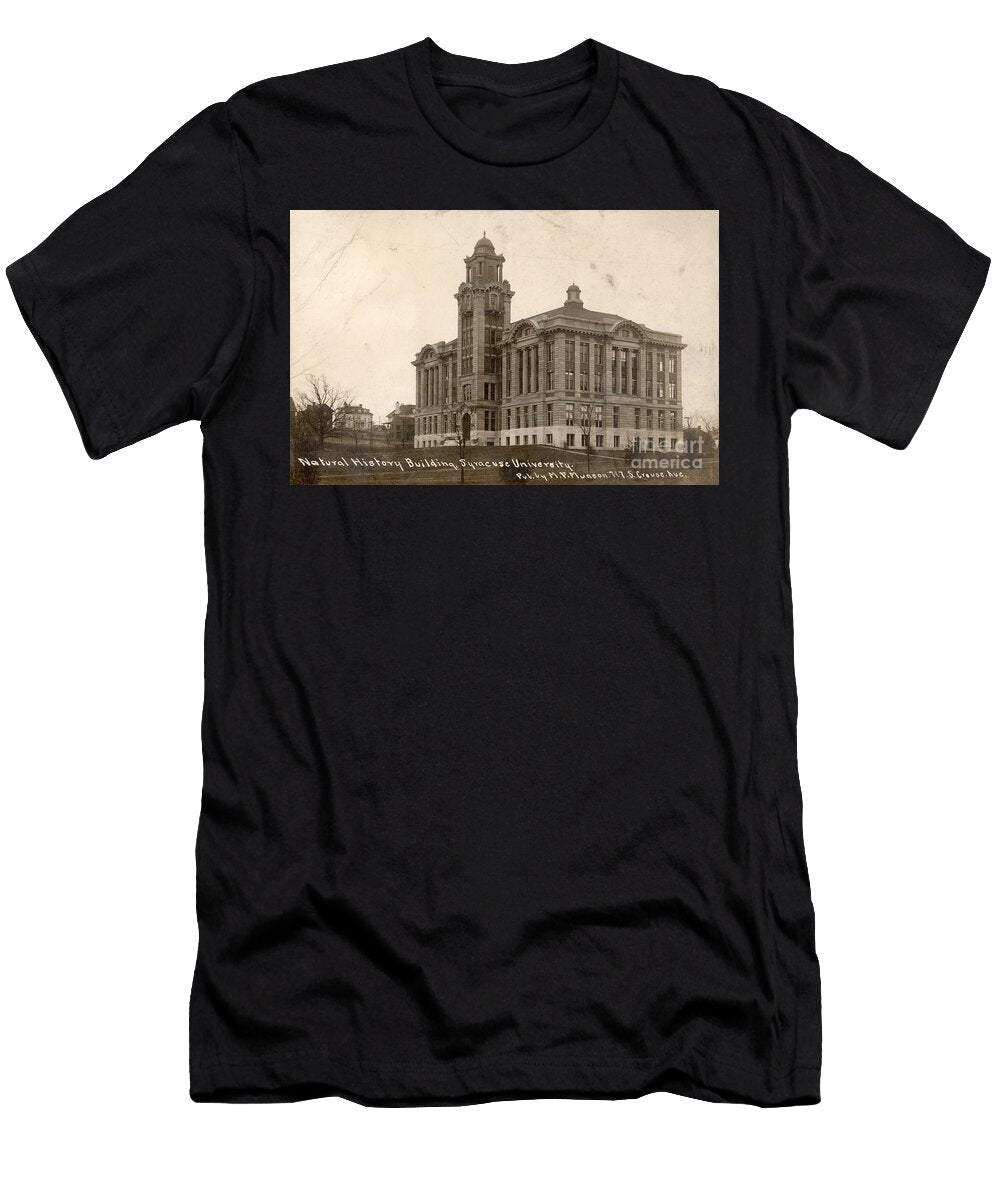 John Lyman Hall of Natural History Building Syracuse University Syracuse New York 1912 David Lombard T-Shirt