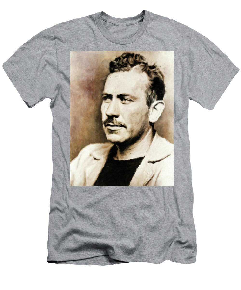 John Steinbeck Literary Legend By Mary Bassett Mary Bassett T-Shirt