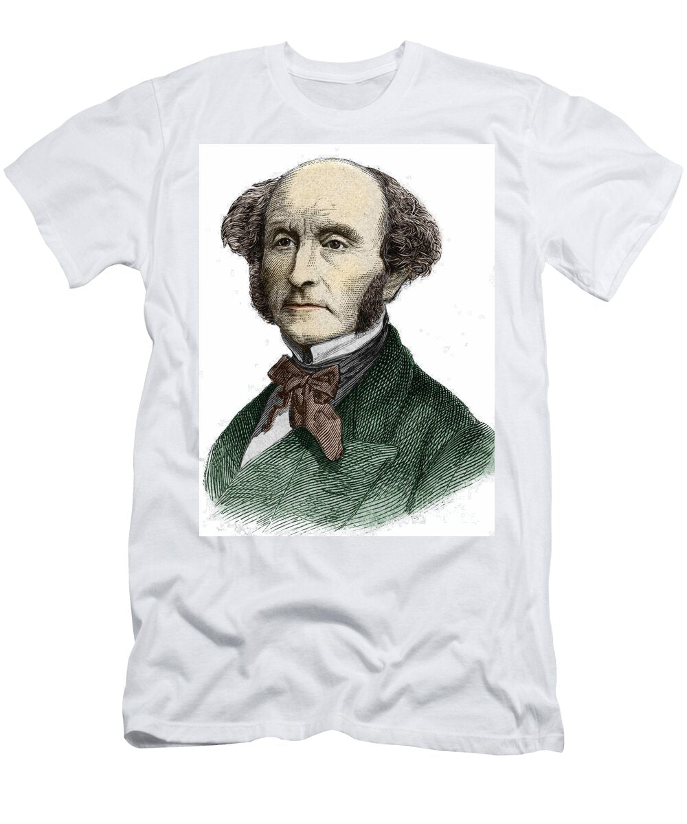 John Stuart Mill British Philosopher and Economist Unknown T-Shirt