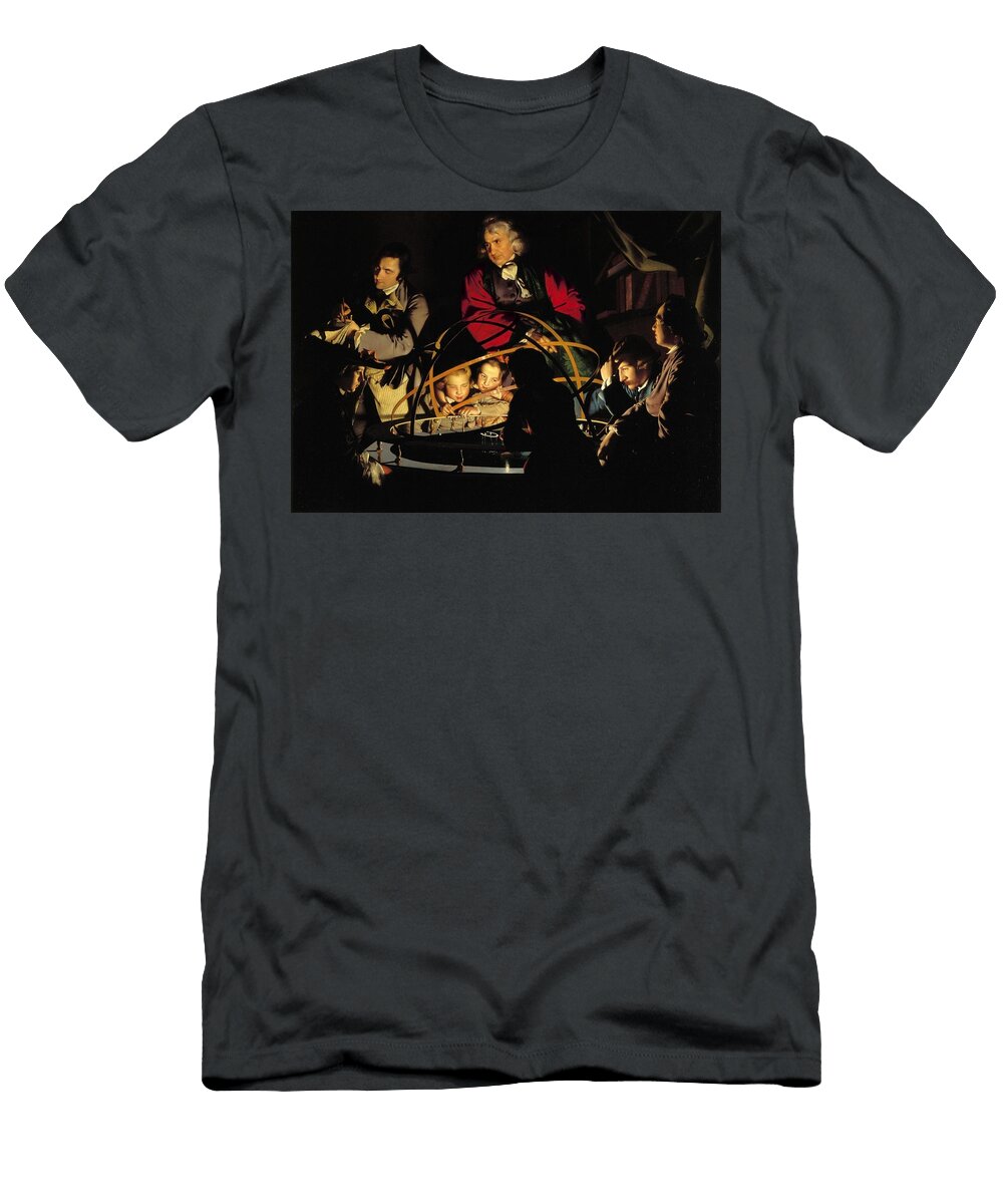 Joseph Wright of Derby a Philosopher Lecturing on the Orrery Les Classics T-Shirt