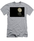 Juan Carlos I King of Spain Euro Coin Black Background Reflected Macro Pablo Avanzini T-Shirt