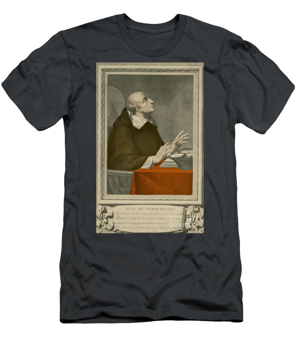 Juan De Torquemada Photo Researchers T-Shirt