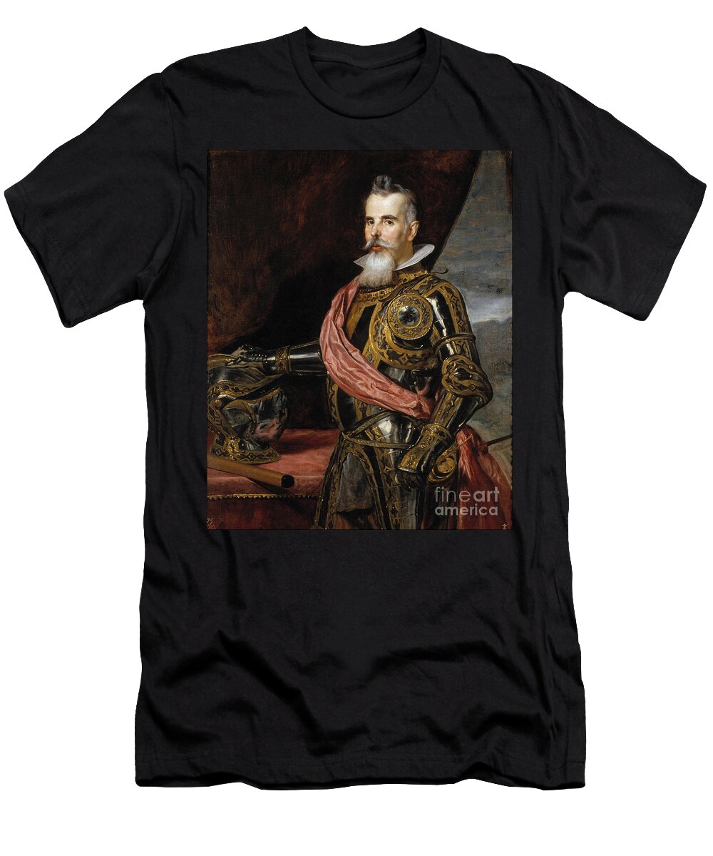 Juan Francisco De Pimentel Count of Benavente C1648 Diego Rodriguez De Silva Y Velazquez T-Shirt