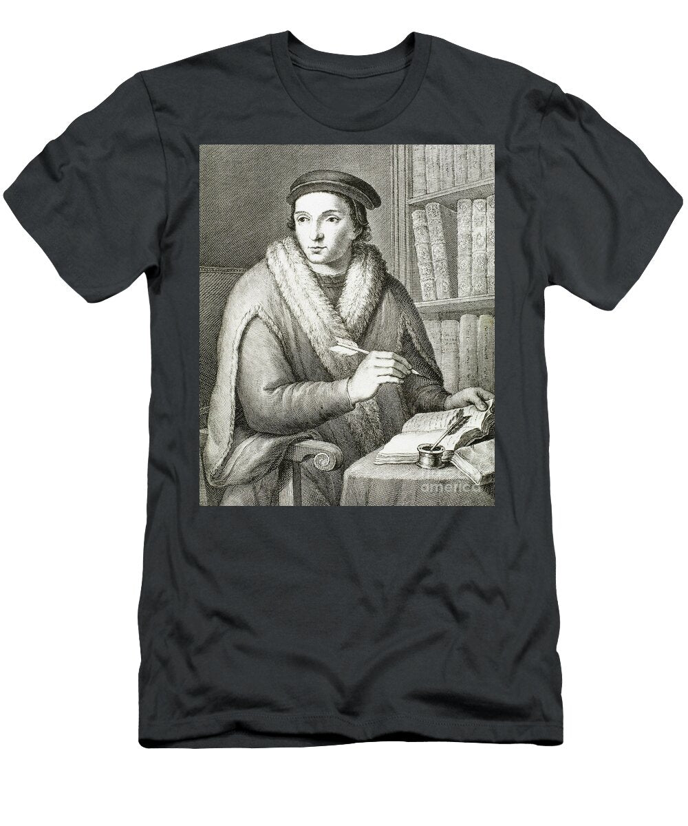 Juan Luis Vives 1493 1540 Portrait Unknown Artist T-Shirt